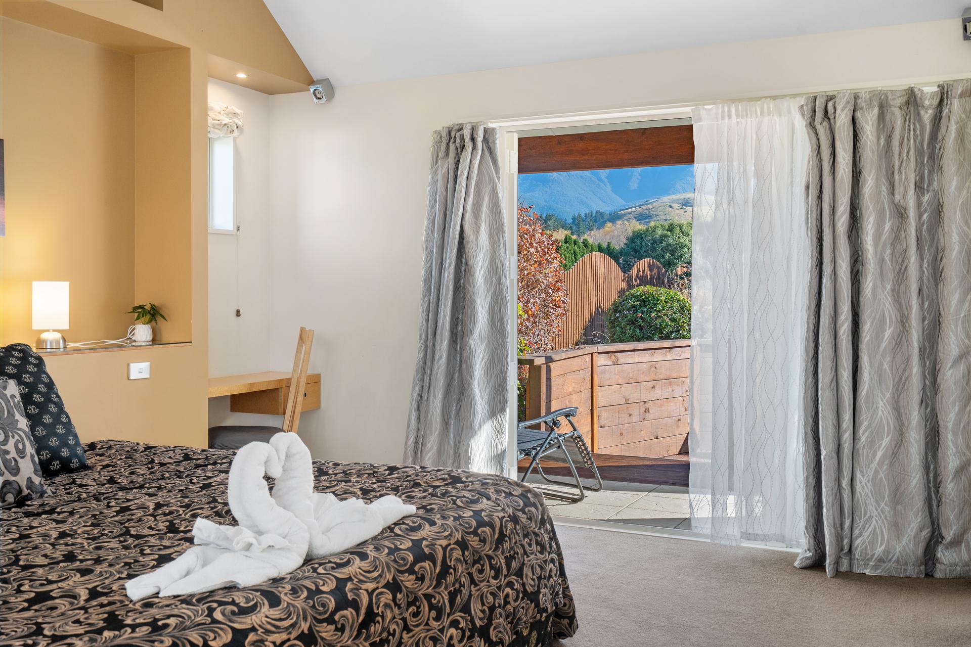Hanmer Springs accommodation with a spa