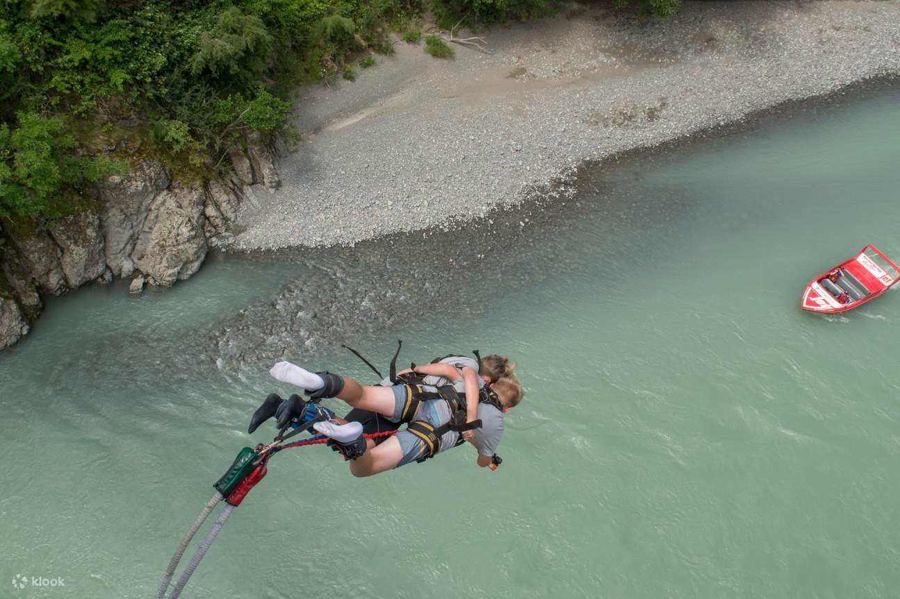 Bungy jumping Hanmer Springs