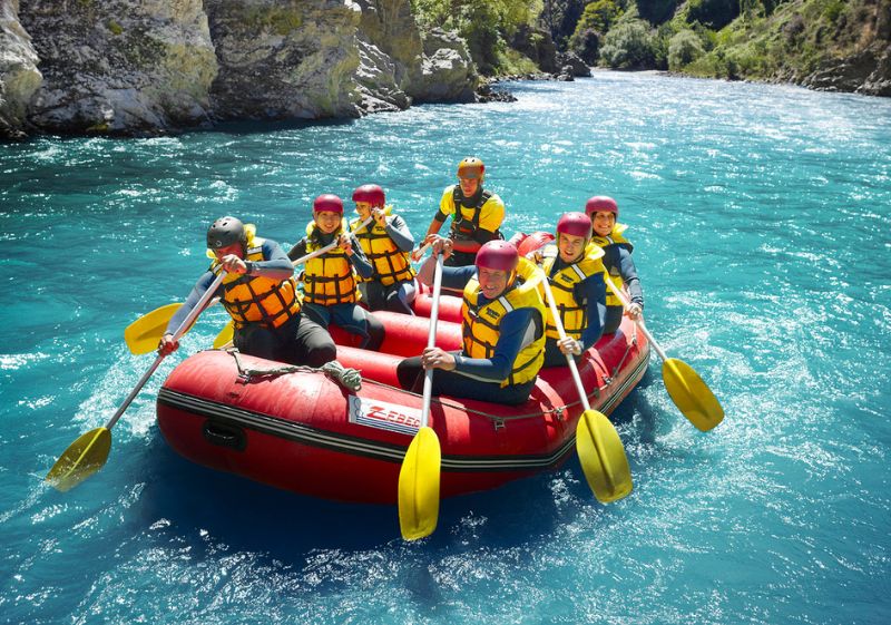White water rafting Hanmer Springs